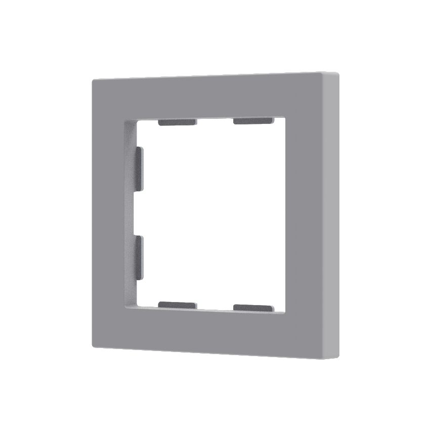 Zennio ZS55 - Afdekraam 1M (Zilver)