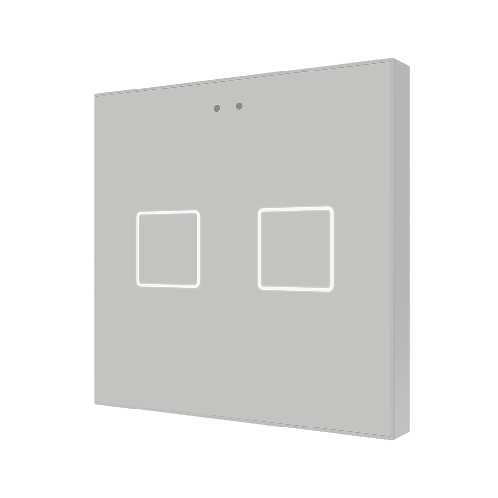 Zennio Flat 2 v2 (Argent)