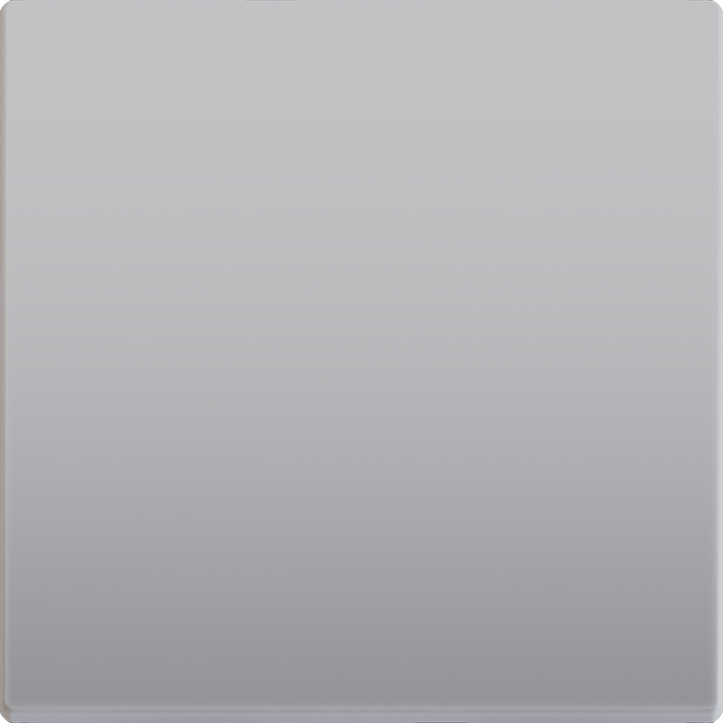 Zennio ZS55 - Bouton-poussoir 1P (Argenté)