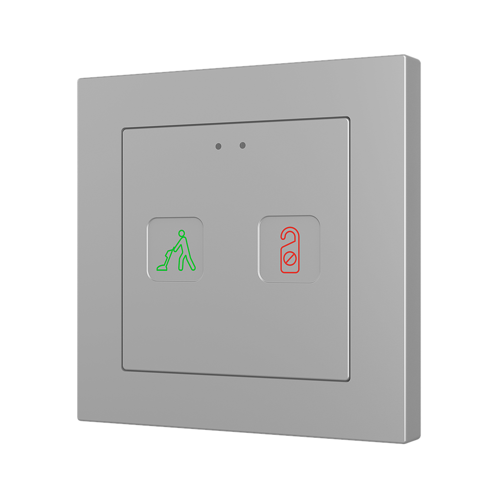 Zennio Tecla 55 X2 Sign (Argentée)