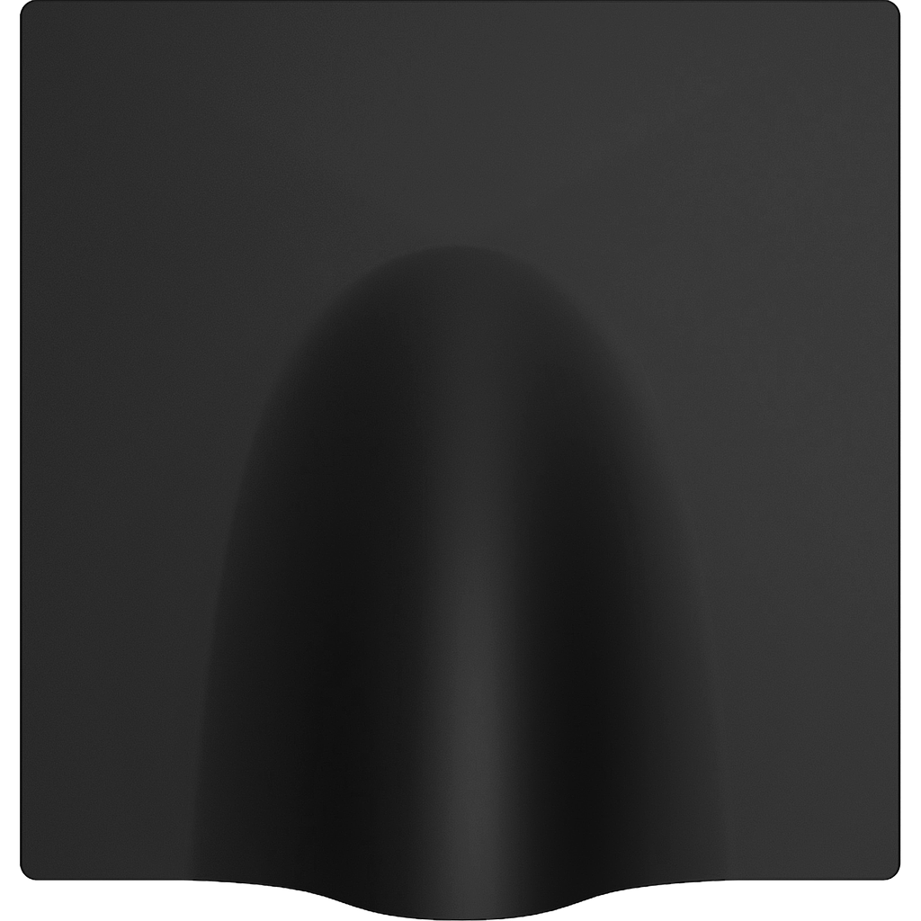 Zennio ZS55 - Afdekking voor kabeluitgang (Antraciet)