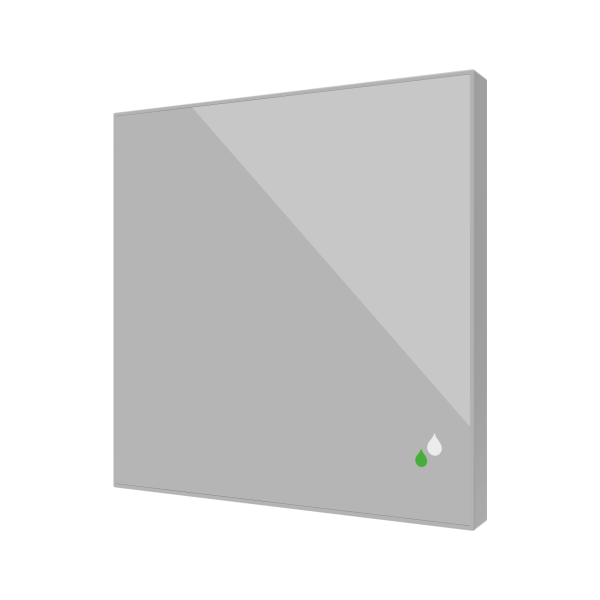 Zennio Flat Sensato v2 (Zilver)