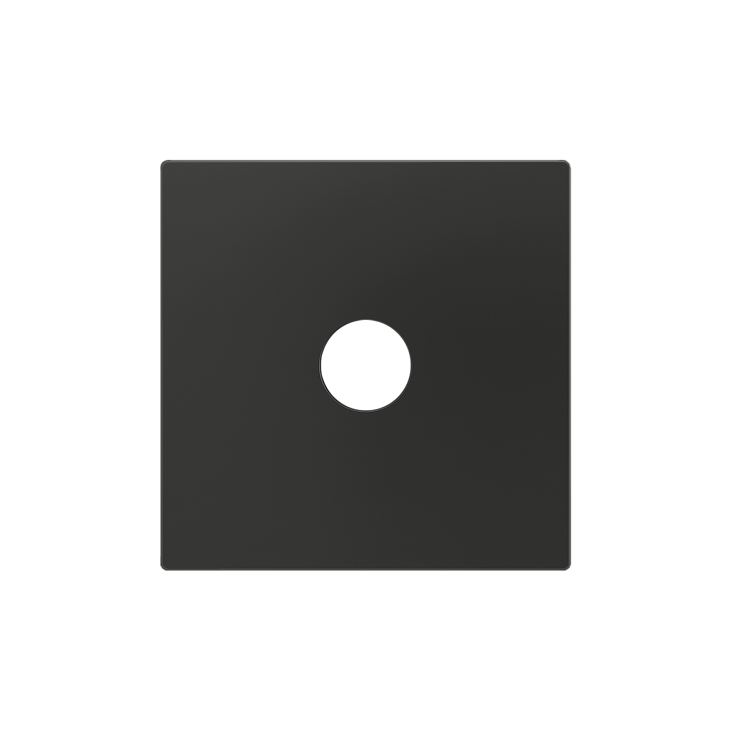 Zennio ZS55 - 3.5mm jack centraalplaat (Antraciet) - VPE=10