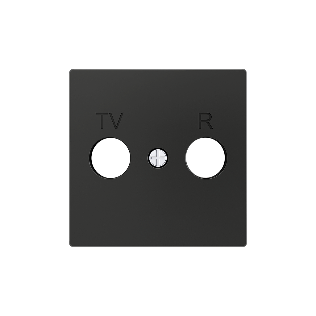 Zennio ZS55 - Cache TV-R/SAT (Anthracite)
