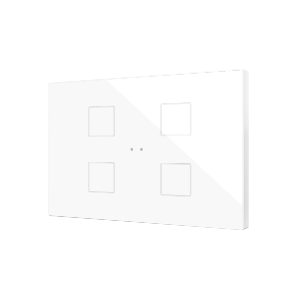 Zennio Flat XL X4 (Blanc)