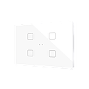 Zennio Flat XL X4 (Blanc)