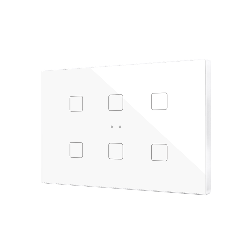 Zennio Flat XL X6 (Blanc)