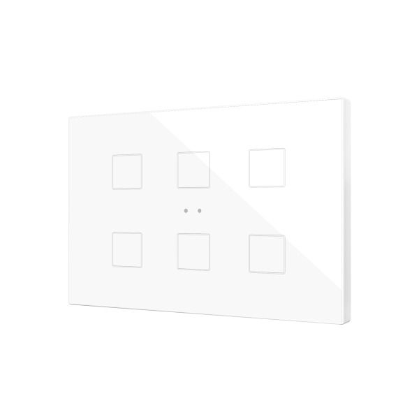 Zennio Flat XL X6 (Blanc)
