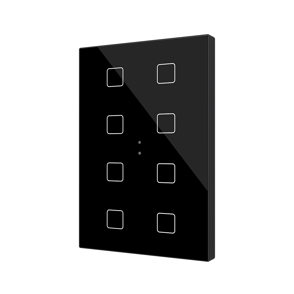 Zennio Flat XL X8 (Antraciet)