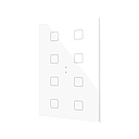 Zennio Flat XL X8 (Wit)