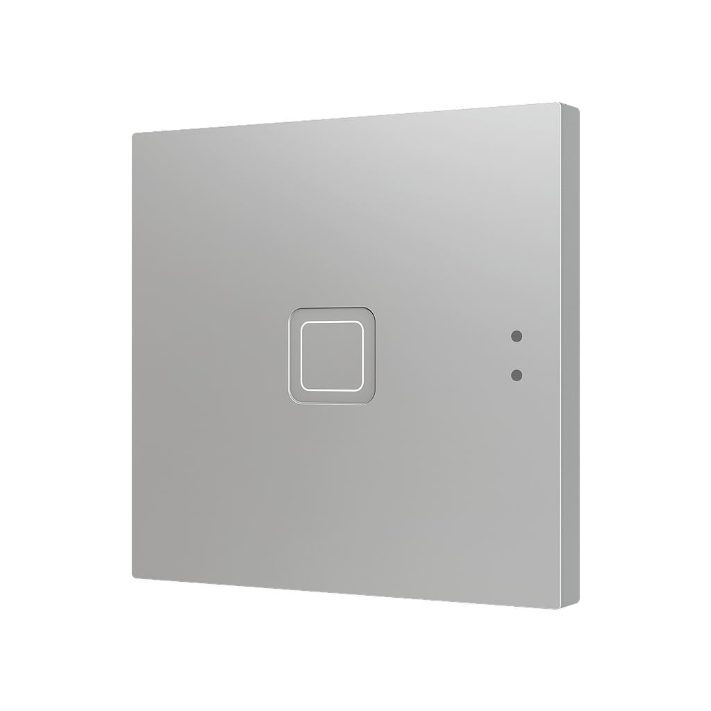 Zennio Tecla 1 (Zilver)