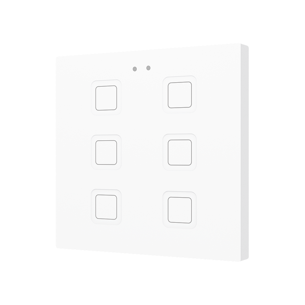 Zennio Tecla 6 (Wit)