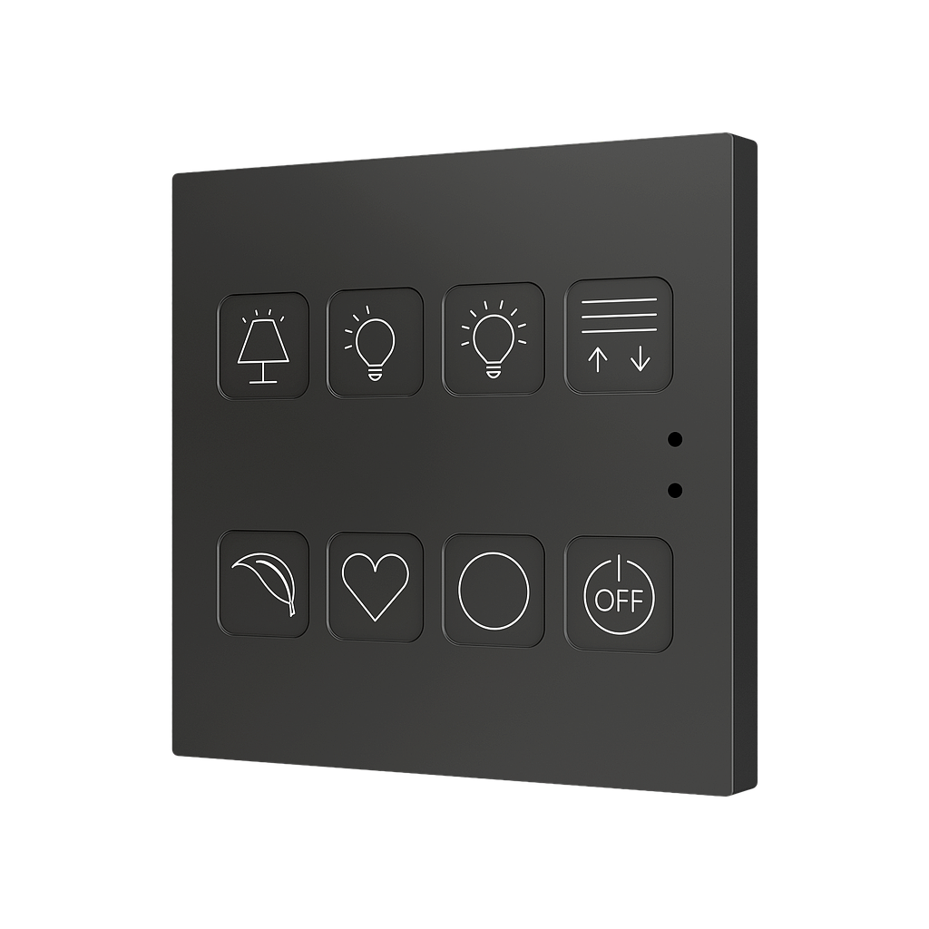 Zennio Tecla 8 (custom)