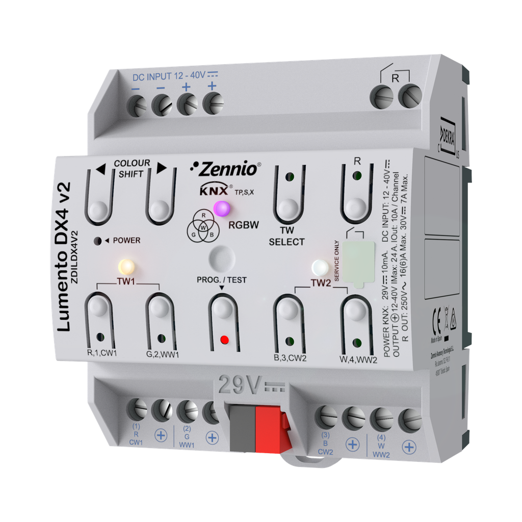 Zennio Lumento DX4 v2