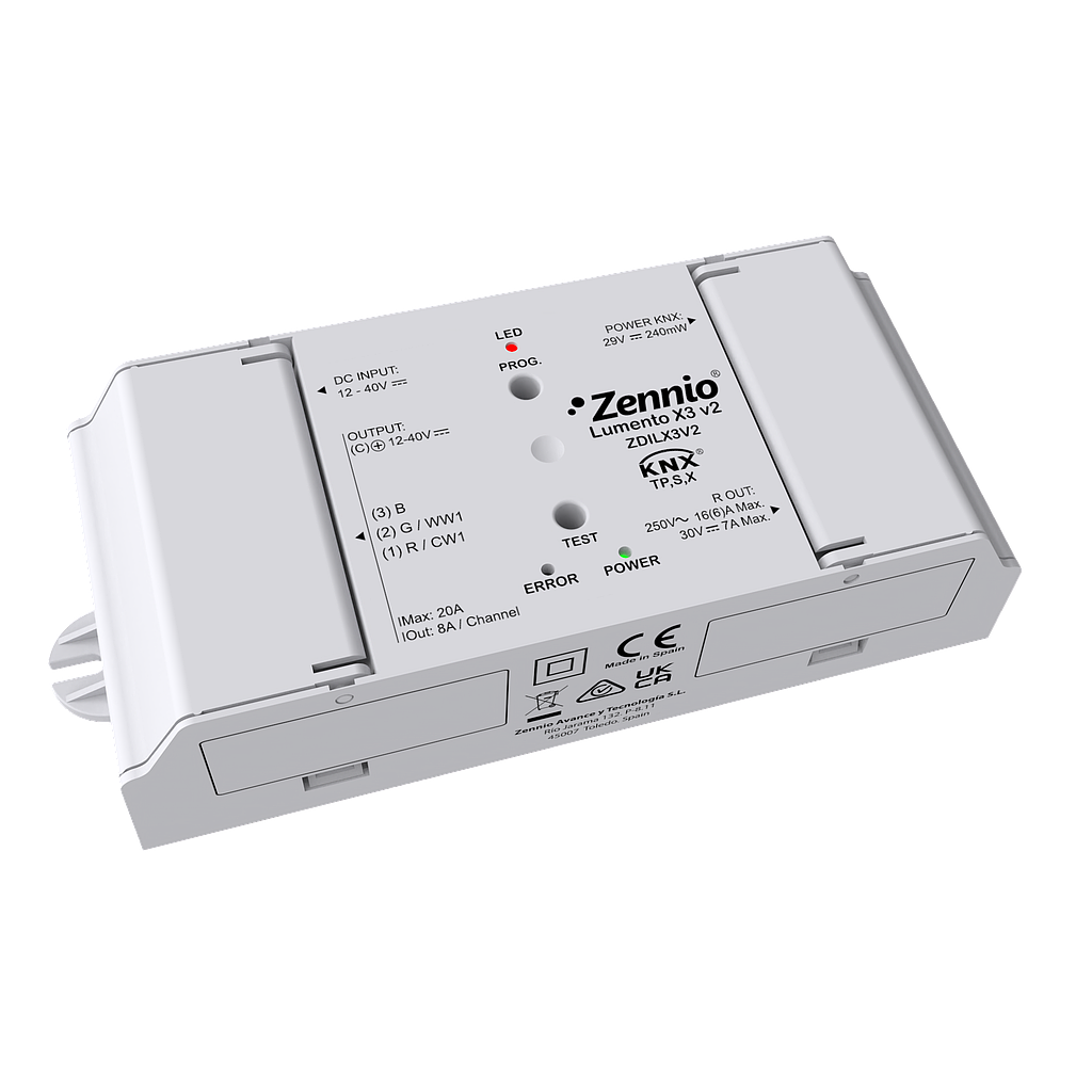 Zennio Lumento X3 v2