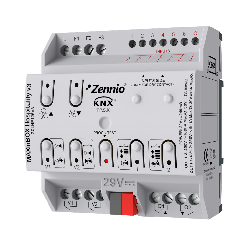 Zennio MAXinBOX HOSPITALITY v3