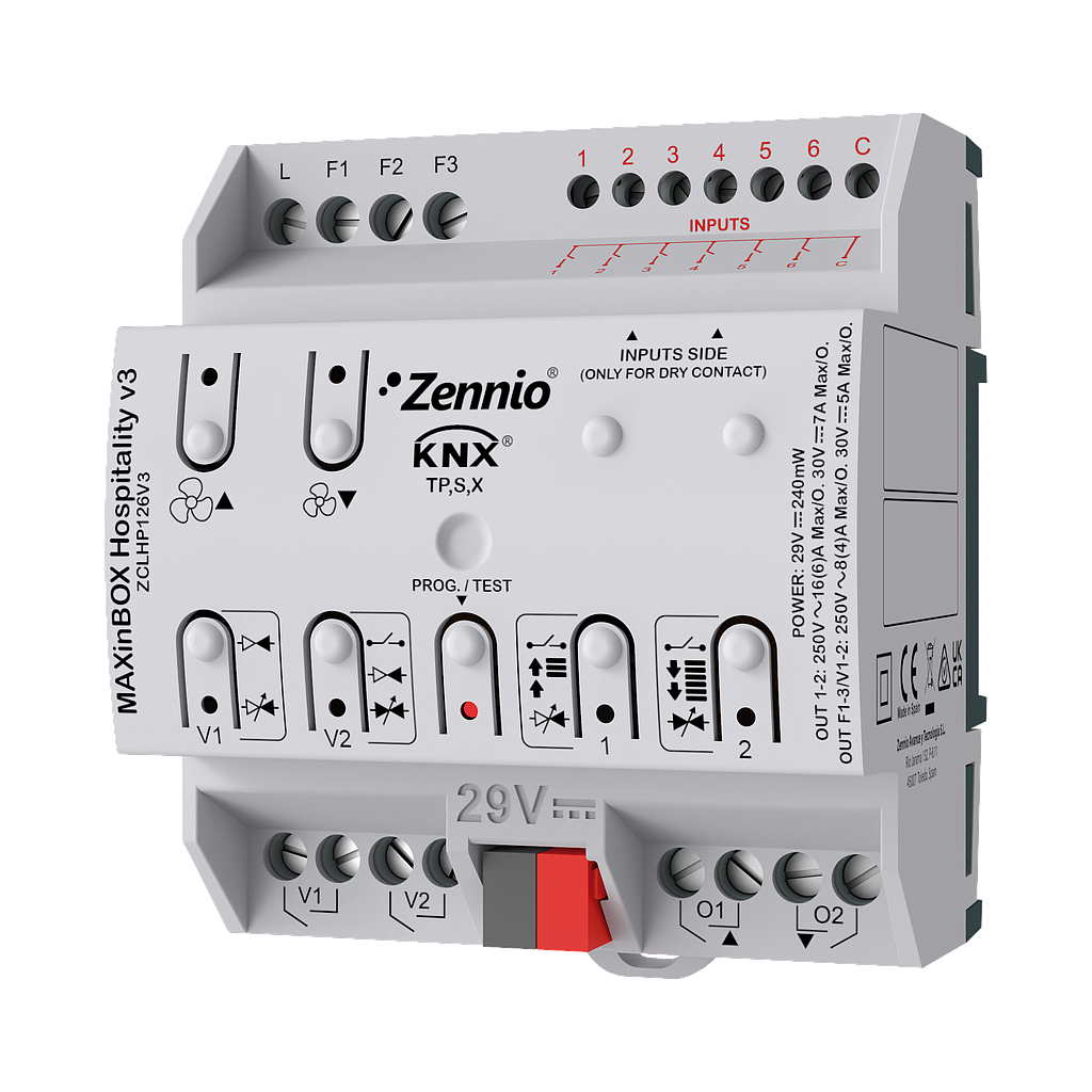 Zennio MAXinBOX HOSPITALITY v3