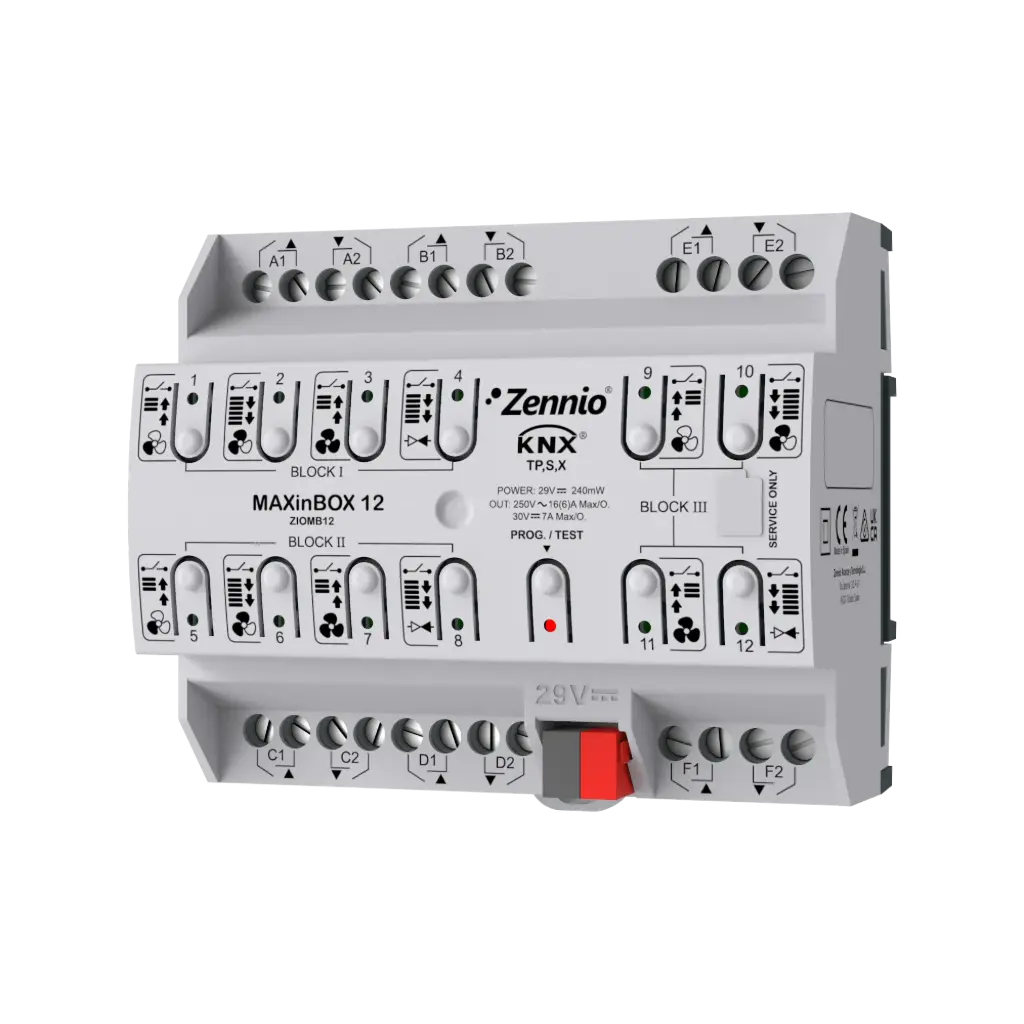 Zennio MAXinBOX 12