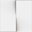 Zennio ZS55 - Recouvrement pour interrupteur double (Blanc mat)