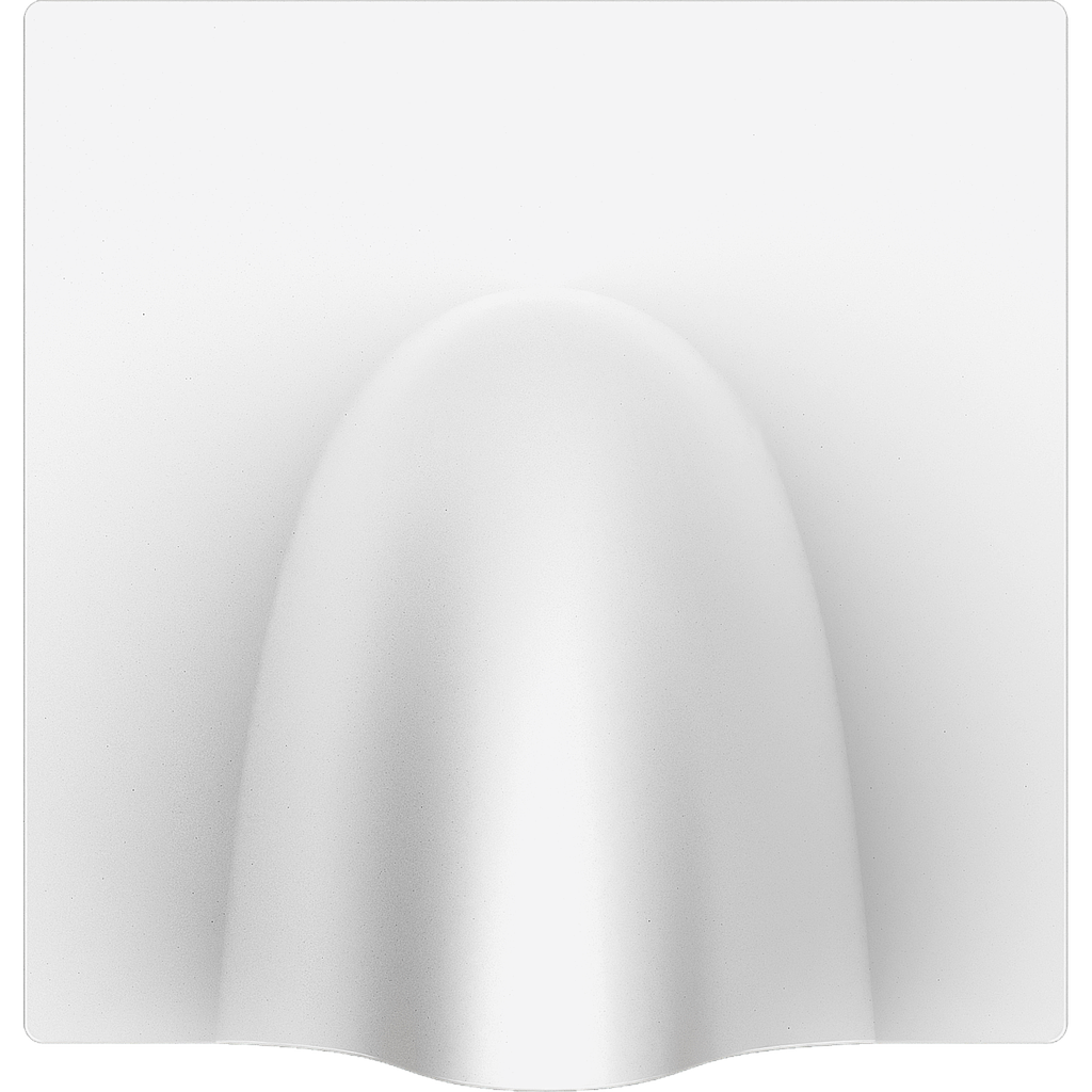 Zennio ZS55 - Afdekking voor kabeluitgang (Mat wit)