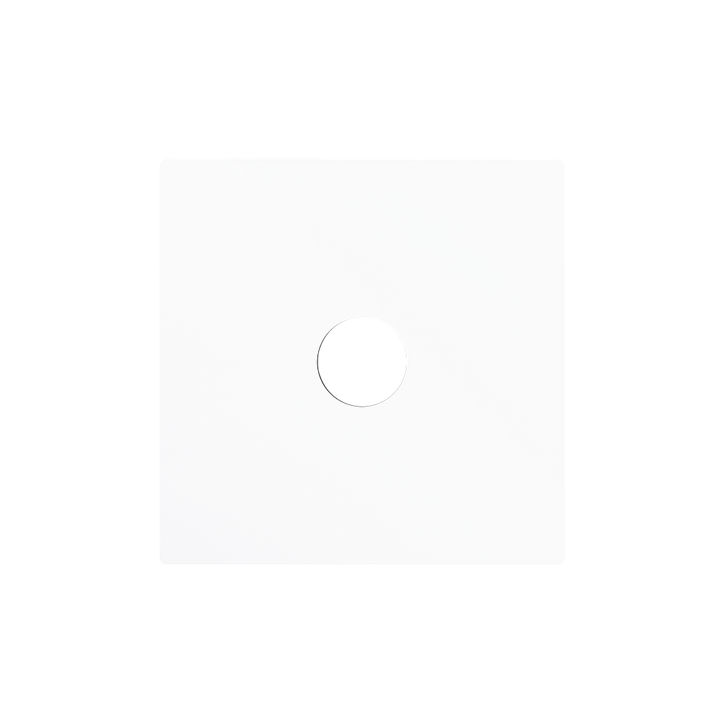 Zennio ZS55 - Cache pour 3.5mm jack (Blanc mat)