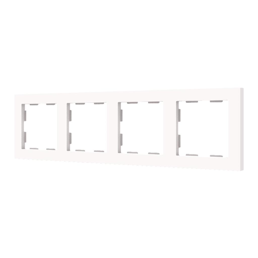 Zennio ZS55 - Plaque de recouvrement 4M (blanc mat)