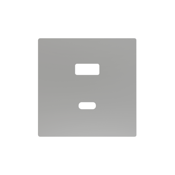 Zennio ZS55 - Cache USB-C+A (Argent)