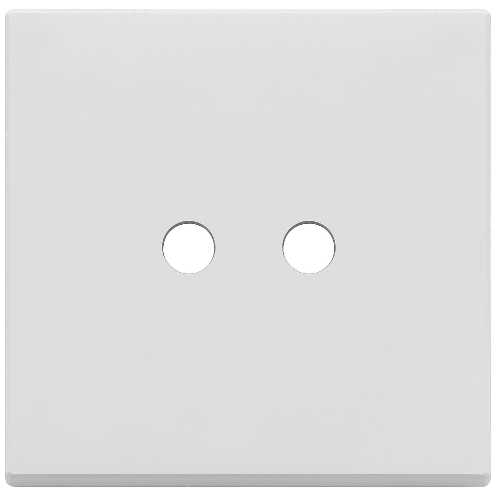 Vimar Eikon Exé Tondo - Plaque de recouvrement 2Mx2 (blanc mat)