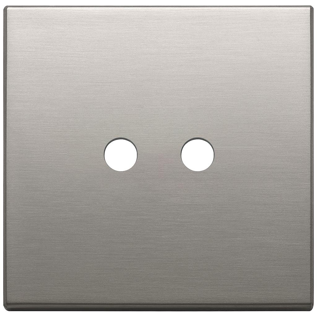 Vimar Eikon Exé Tondo - Plaque de recouvrement 2Mx2 (Bronze nickelé)