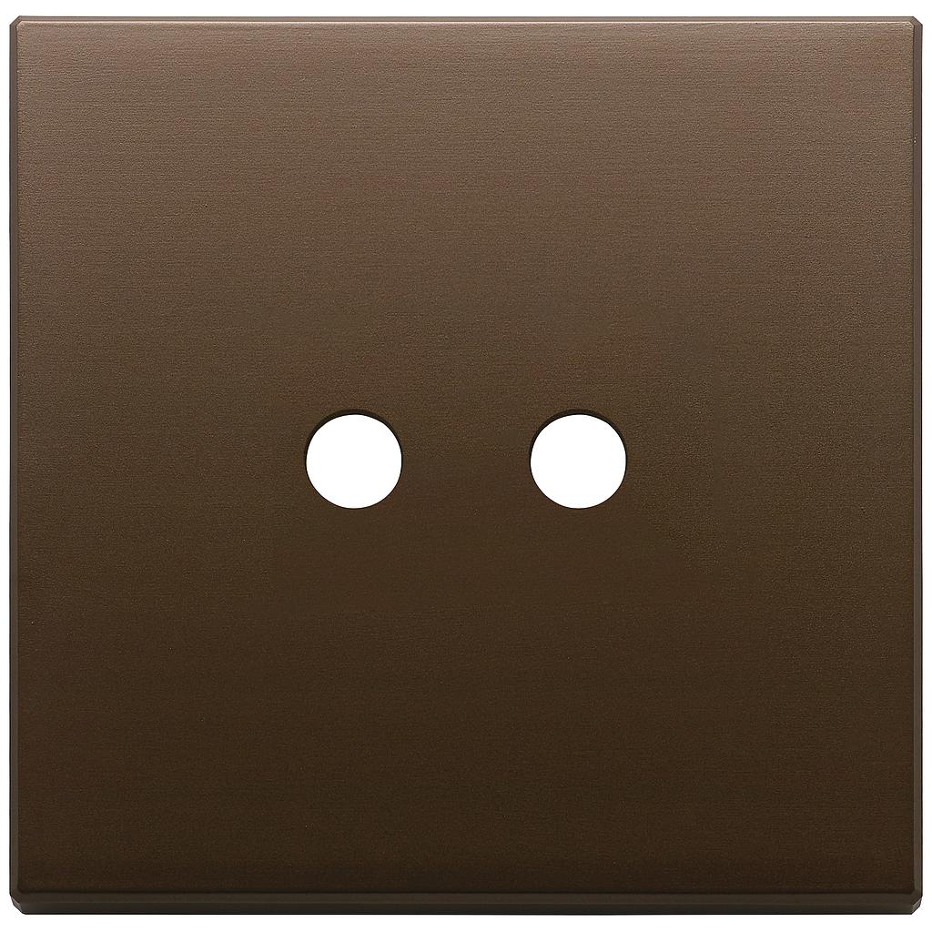 Vimar Eikon Exé Tondo - Afdekraam 2Mx2 (Geborsteld brons)