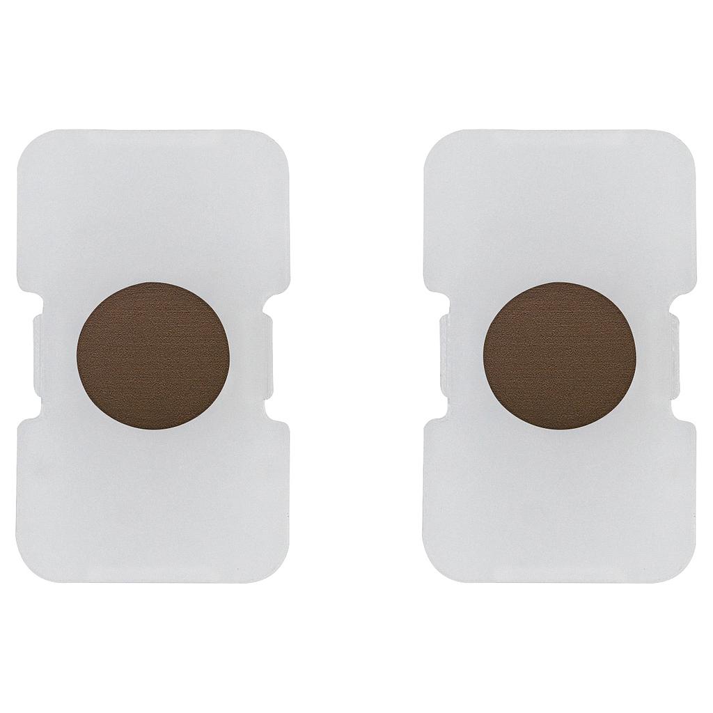 Vimar Eikon Exé Tondo - 2 Bouton-poussoirs éclairables (Brons)
