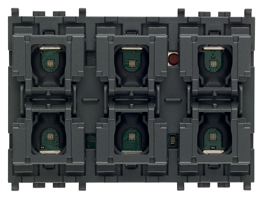 Vimar insert KNX 6P / 3M pour Eikon, Arké et Plana