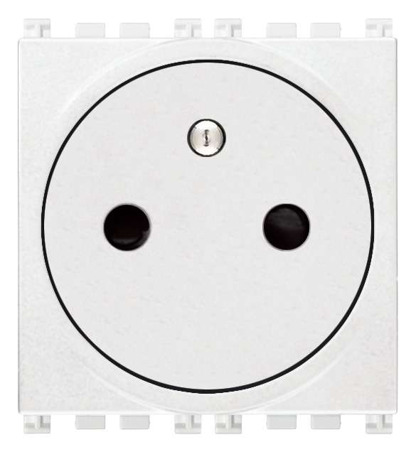 Vimar Arké Flat - 2P+E16A Penaarde stopcontact SICURY (wit)