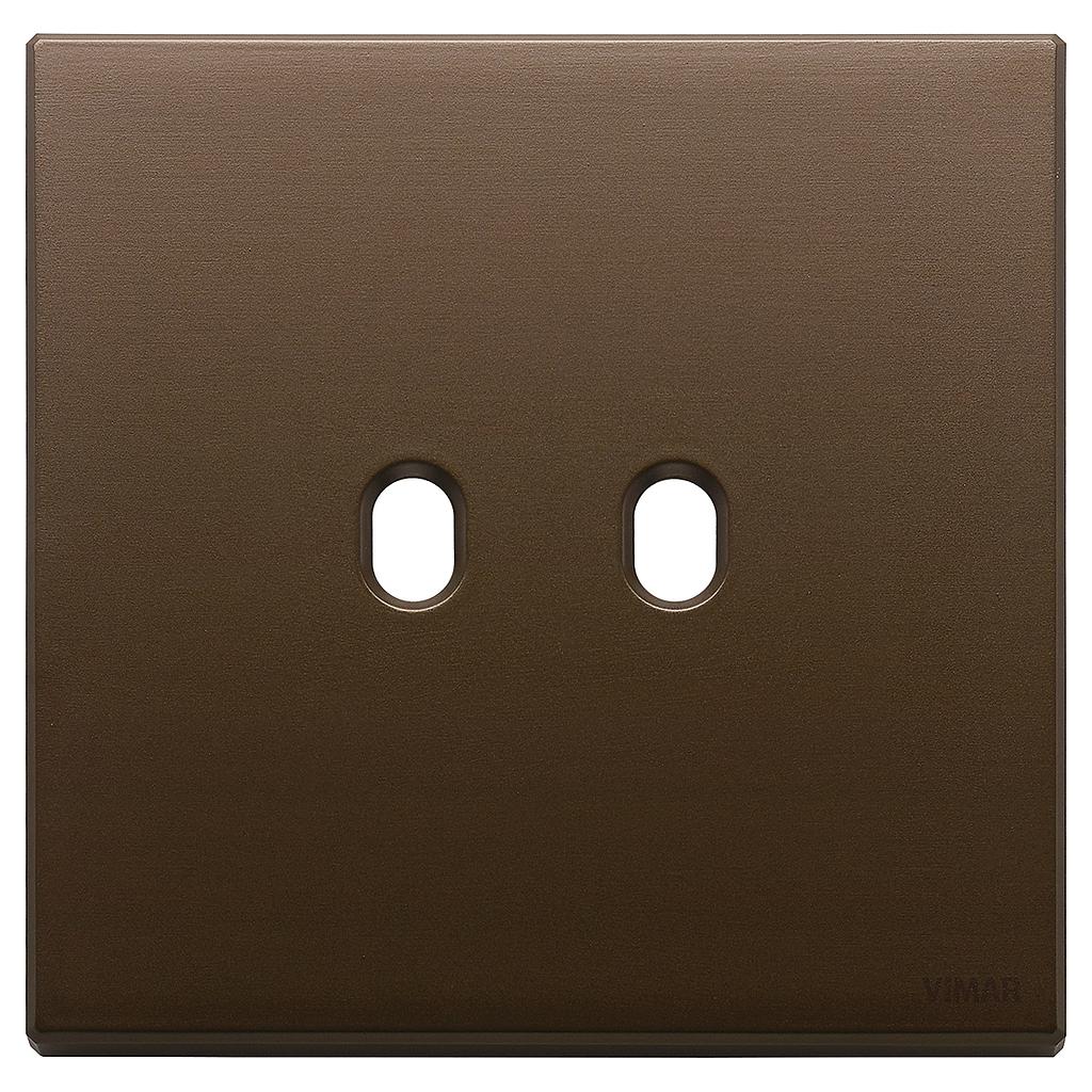 Vimar Eikon Exé Vintage - Plaque de recouvrement 2Mx2 (Bronze brossé)