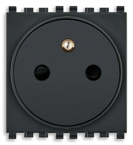 Vimar Eikon Exé - 2P+E 16A Penaarde stopcontact SICURY (grijs)