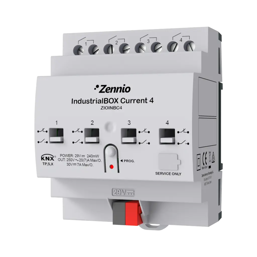Zennio IndustrialBOX Current 4 