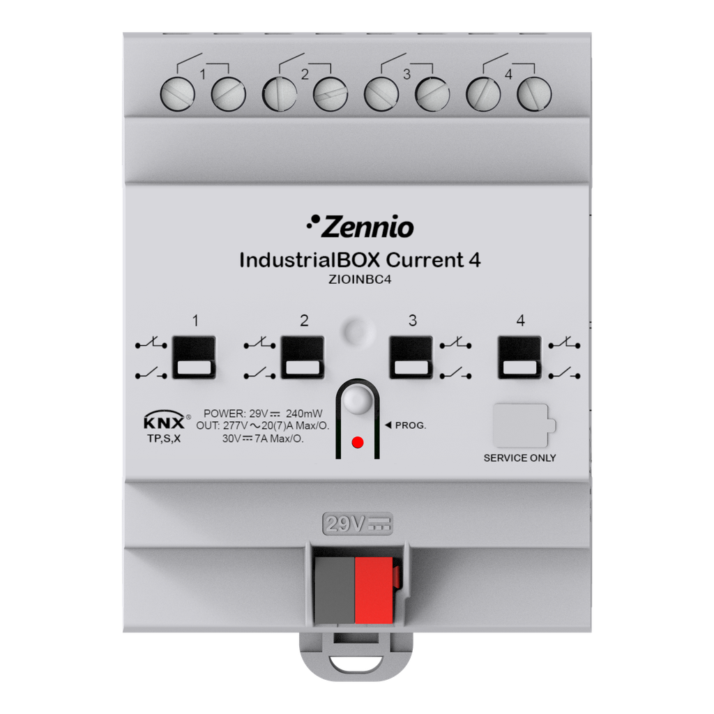 Zennio IndustrialBOX Current 4 