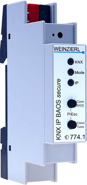 Weinzierl KNX IP BAOS 774.1 secure