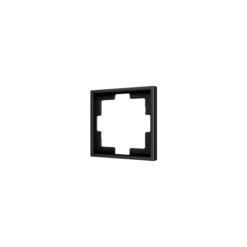 Zennio ZS70 - Afdekraam 1M (Antraciet) v2