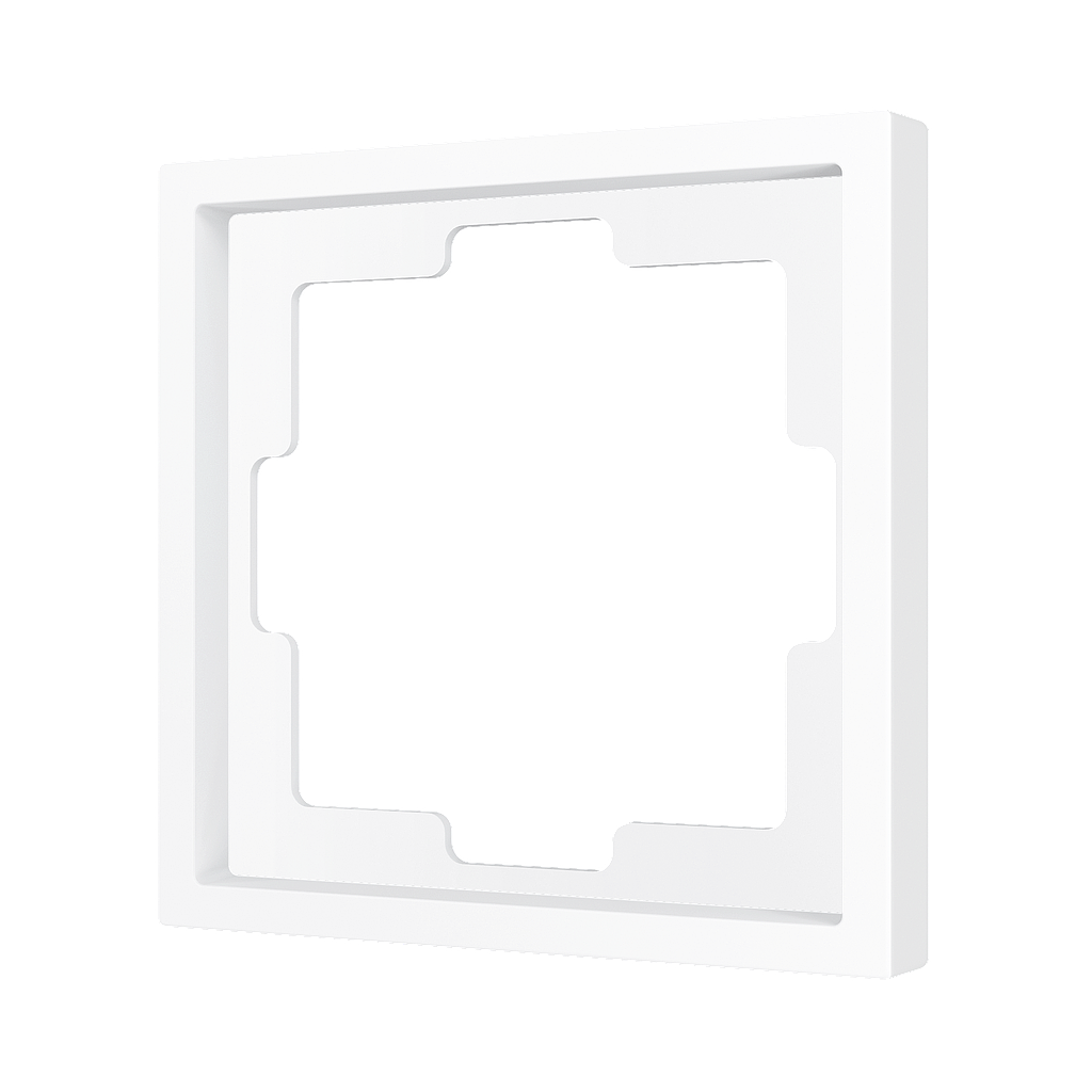 Zennio ZS70 - Afdekraam 1M (Mat wit) v2