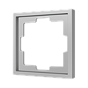 Zennio ZS70 - Plaque de recouvrement 1M (Argent) v2