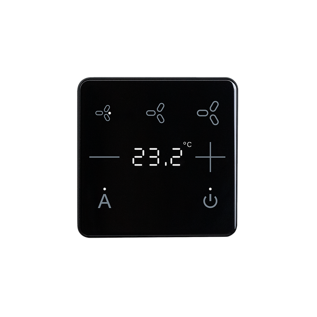 Elsner KNX eTR 102 FC (RAL 9005 - zwart)