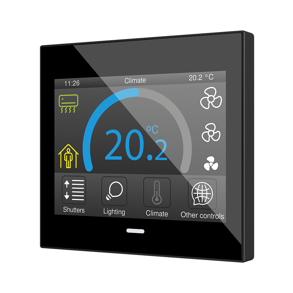 Zennio Z35 v3 (Antraciet)