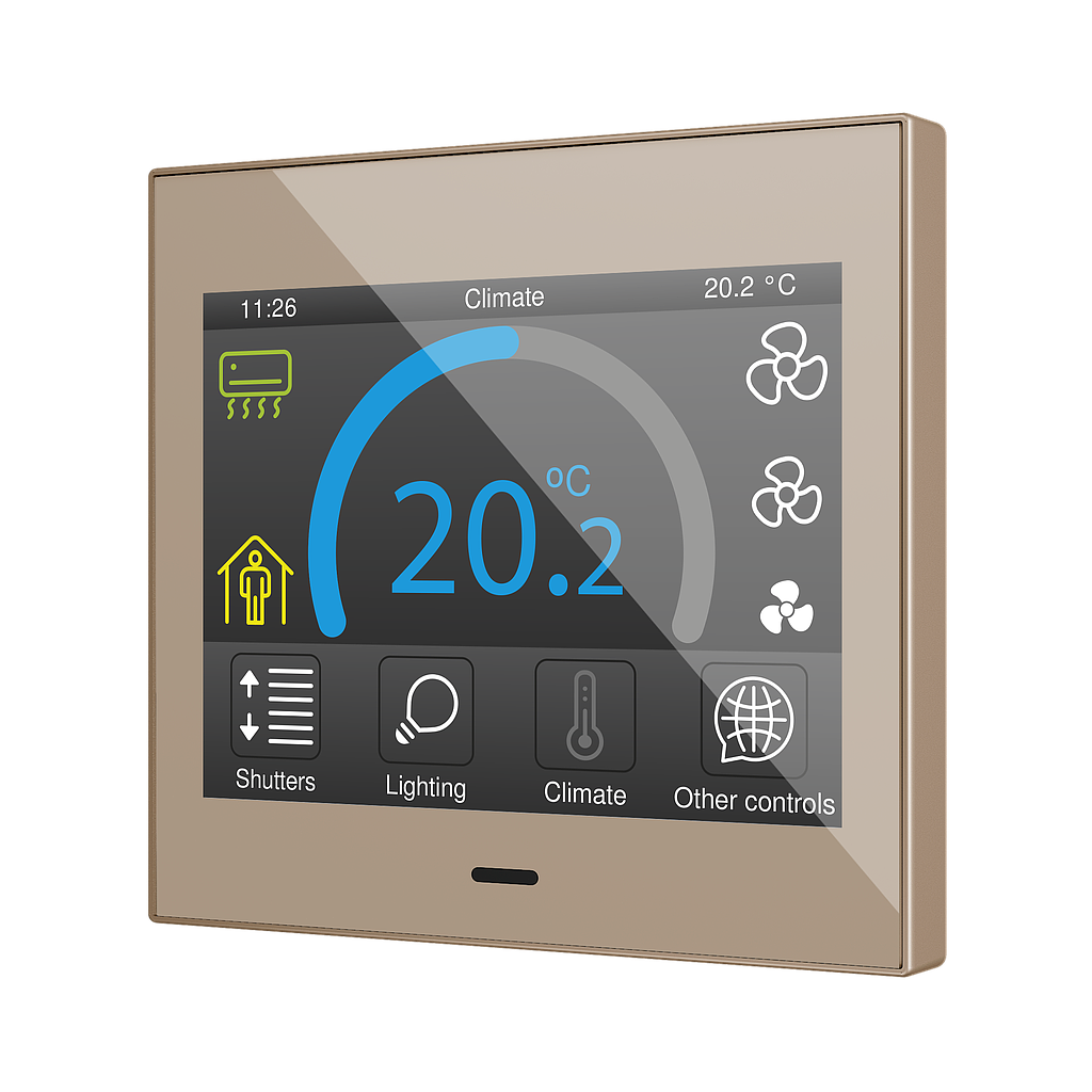 Zennio Z35 v3 (Champagne)