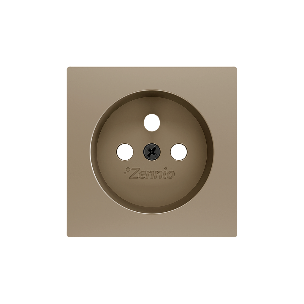 Zennio ZS55 - Penaarde centraalplaat (Champagne) - VPE=10