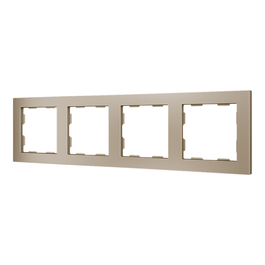 Zennio ZS55 - Afdekraam 4M (Champagne) - VPE=10