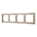 Zennio ZS55 - Afdekraam 4M (Champagne) - VPE=10