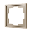 Zennio ZS70 - Afdekraam 1M (Champagne) - VPE=10