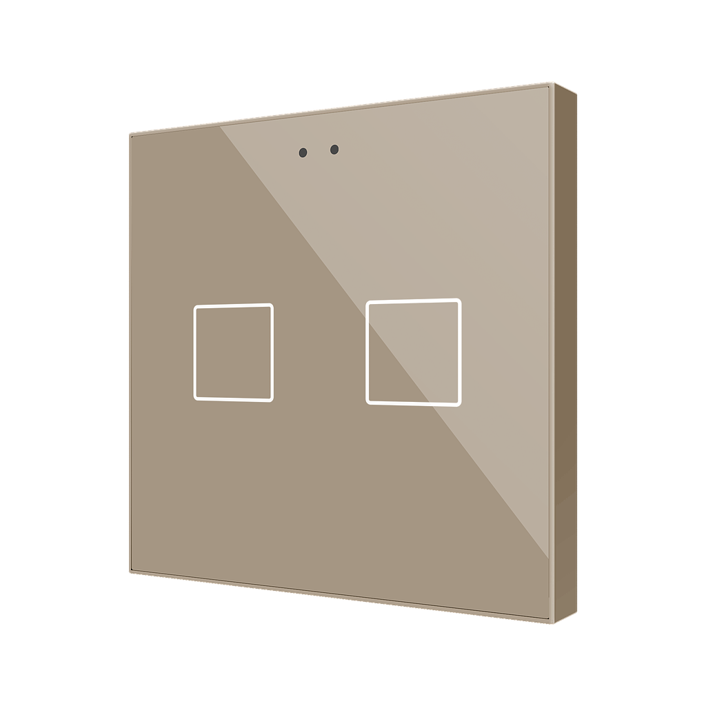 Zennio Flat 2 v2 (Champagne)