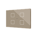 Zennio Flat XL X4 (Champagne)